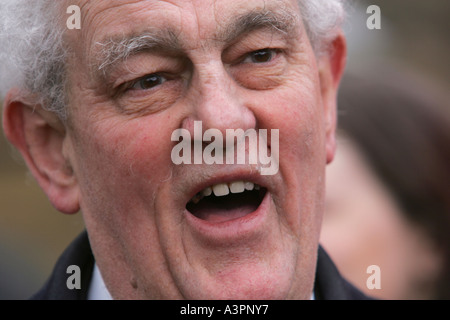 Tam Dalyell, lavoro politico. Foto Stock