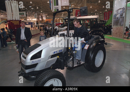 Fiera agricola -Polagra-Farm- presso il World Trade Center a Poznan, Polonia Foto Stock