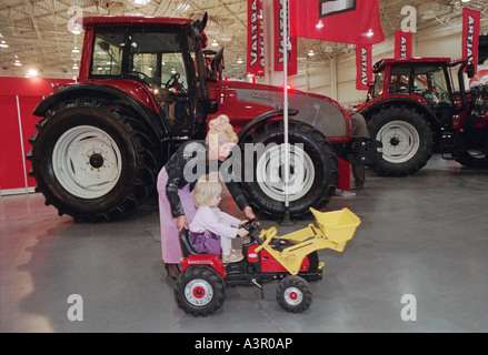 Fiera agricola -Polagra-Farm- presso il World Trade Center a Poznan, Polonia Foto Stock