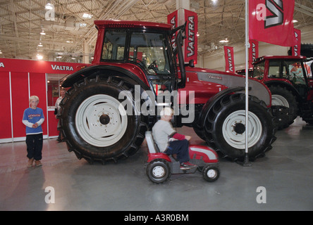 Fiera agricola -Polagra-Farm- presso il World Trade Center a Poznan, Polonia Foto Stock