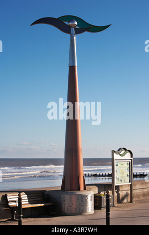 Trans Pennine segnavia Hornsea East Yorkshire Regno Unito Foto Stock