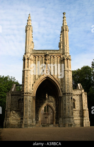 Cappella anglicana cimitero Nunhead Londra Foto Stock