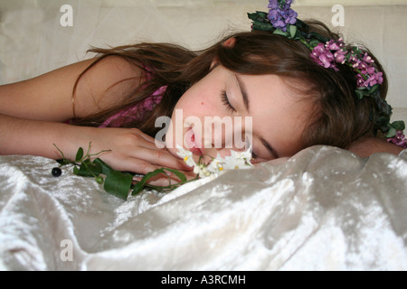 Sleeping Beauty Foto Stock