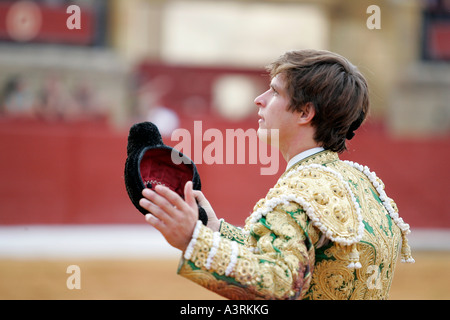 El Juli facendo un giro d'onore Foto Stock