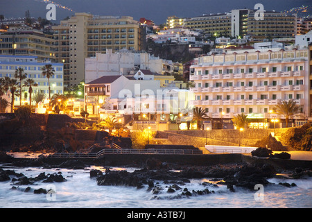 Hotel Panorama, Spagna Teneriffa, Puerto De La Cruz Foto Stock