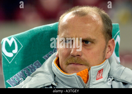 Coach Thomas Schaaf Foto Stock