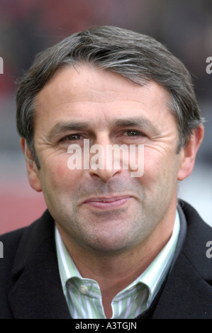 Manager e ex national team player Klaus ALLOFS Germania Foto Stock