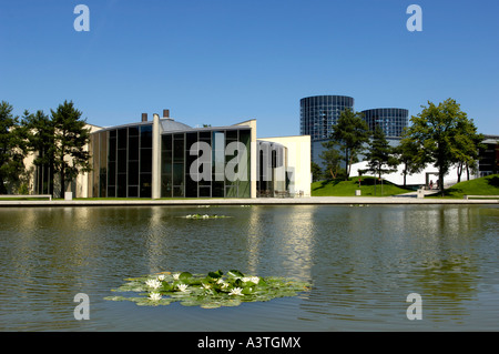 L'Autostadt (auto-città) Wolfsburg, Bassa Sassonia, Germania Foto Stock