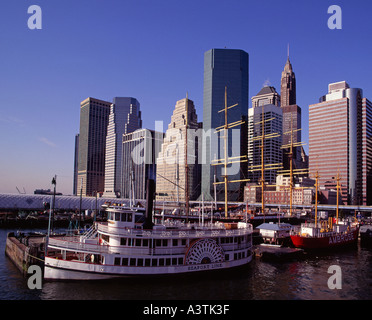 La Strada del sud Porta a Mare, Manhattan, New York, Stati Uniti d'America Foto Stock