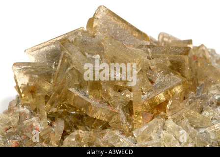 Barite minerali, Pack Miniera di ratto, Carbonio County, Montana, USA Foto Stock