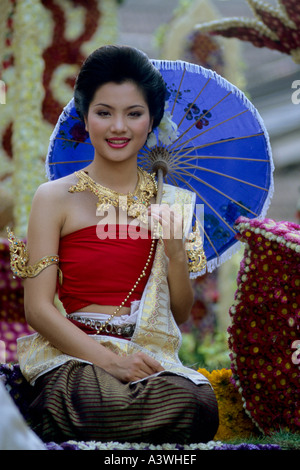 Thailandia Chiang Mai Festival dei Fiori Foto Stock