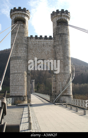 Pont de la Caille N201 Svizzera il ponte vecchio Foto Stock