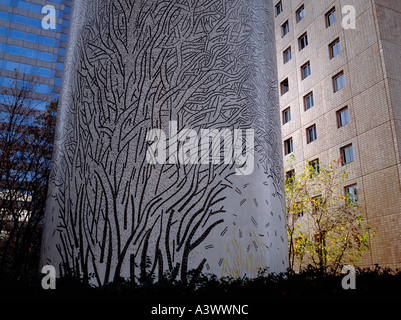 Realismo magico, Paris business district, Francia. Foto Stock