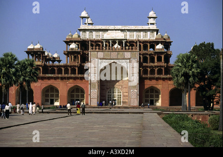 Geografia / viaggi, India, Fatehpur Sikri, edifici, Royal Palace, dettaglio, vista esterna, XVI secolo, costruito sotto mogul Akbar Foto Stock