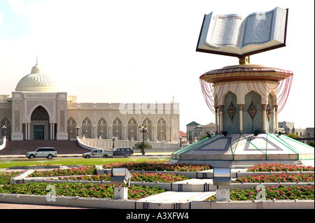 VAE culturale Sharjah Palace Square Foto Stock