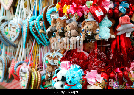 Souvenir al Oktoberfest a Monaco di Baviera Foto Stock