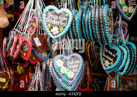 Souvenir al Oktoberfest a Monaco di Baviera Foto Stock