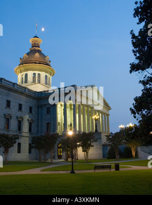 Carolina del Sud statehouse, Columbia, nella Carolina del Sud, STATI UNITI D'AMERICA Foto Stock