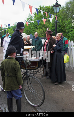 Blists Hill Città Vittoriano museum, Madeley, Ironbridge Gorge, vicino a Telford, Shropshire, Inghilterra Foto Stock