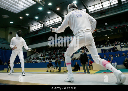 Challenge Monal au Stade Pierre de Coubertin Parigi Francia samedi 13 mars 2004 Foto Stock