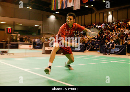 French Open Badminton campionato a Parigi sabato 20 marzo 2004 Foto Stock