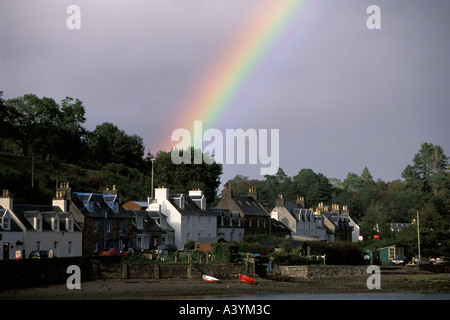 Plockton Scotland Foto Stock