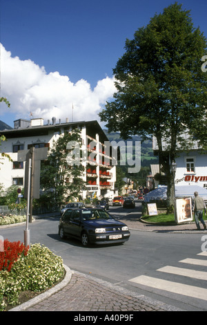 Estate a Kitzbühel in Tirolo regione dell'Austria. Foto Stock