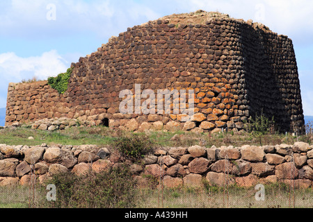 Nuraghe Losa in Sardegna, Italia. Foto Stock