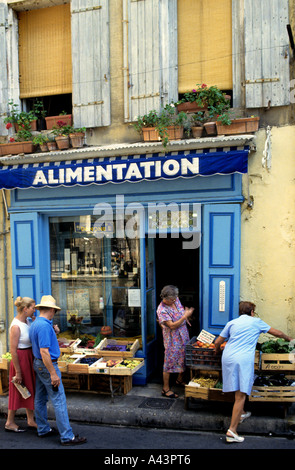 Cannes Francia - Francese drogheria drogheria città mercato Foto Stock