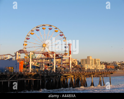 Santa Monica Pier Foto Stock