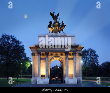 GB - LONDRA: Wellington Arch a Hyde Park Foto Stock