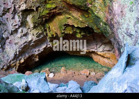 Rutapehu Grotta, Orakei Korako, Nuova Zelanda Foto Stock