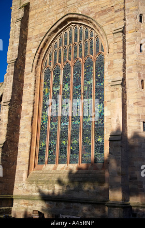 Cattedrale di Hereford Vetrata Foto Stock