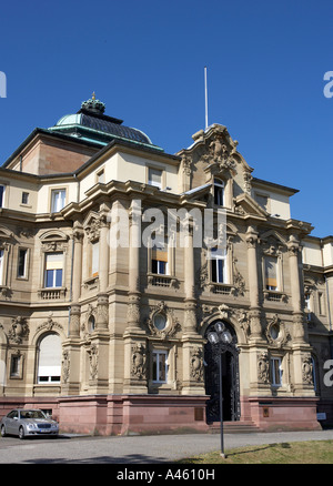 La Corte Federale Costituzionale Palazzo di Karlsruhe in Germania Foto Stock