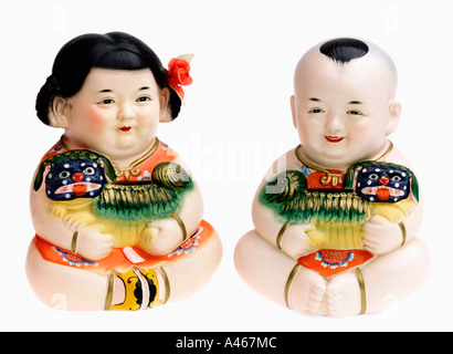 I Figurines cinese Foto Stock