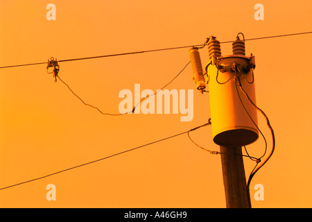 Trasformatore per adattatore Powerline Foto Stock