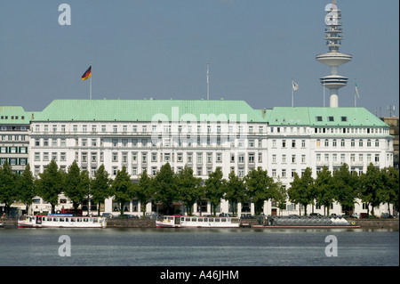 L'Hotel Four Seasons, Amburgo, Germania Foto Stock