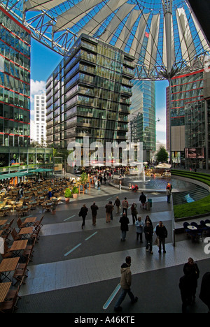 Il Sony Center Berlin Foto Stock