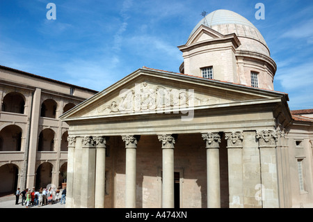 Un ex almshouse, oggi un museo e centro culturale; Cappella di la Vielle Charité nel quartiere Panier, Marsiglia, Francia Foto Stock