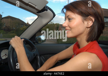 Stile di vita femmina modello rilasciato Shoot n. 3007 Foto Stock