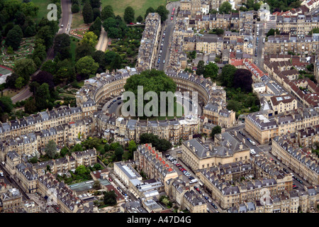 Bath City fotografia aerea da Birdman Fotografia Foto Stock