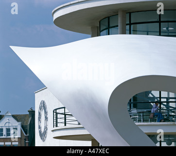 Bandstand Mobile, De La Warr Pavilion, Bexhill-on-Sea. Architetto: Niall McLaughlin Foto Stock