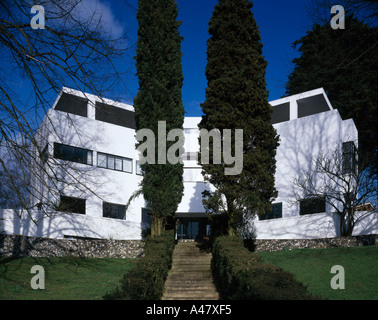 Alta e oltre, noto anche come il velivolo / 'Casa roplane Amersham, Buckinghamshire, 1929 - 1931. Architetto: Amyas Connell Foto Stock