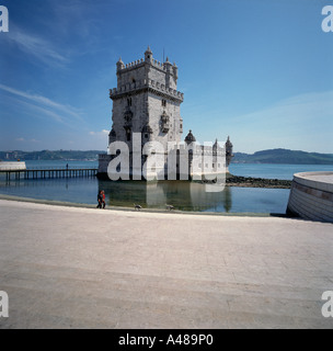 Tower / La Torre de Belem Foto Stock