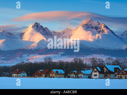 Koncista and Gerlach, Tatra Mountains, Slovakia Foto Stock