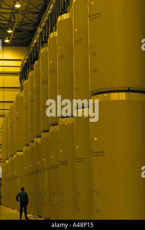 Trident base nucleare sottomarina Faslane in Scozia Foto Stock