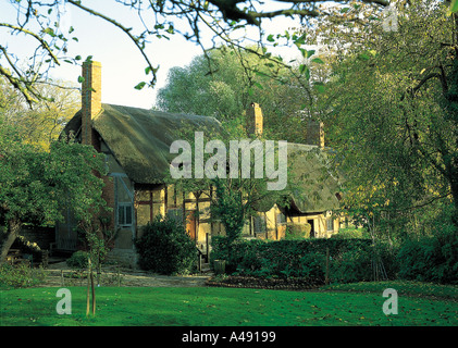 Cottage di Anne Hathaways Shottery Stratford upon Avon Foto Stock