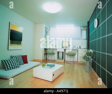 Gli interni di un soggiorno Foto Stock