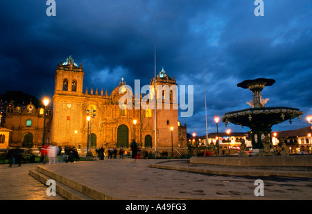 Chiesa / Cuzco / Kirche Foto Stock