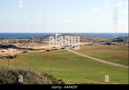 Capo Gkreko sud punta orientale di Cipro Foto Stock